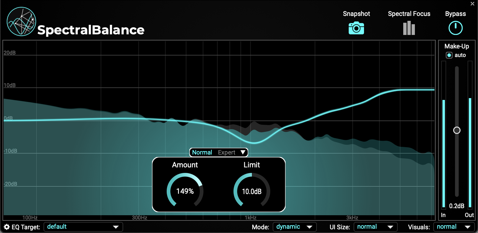 lilla Flipper Indskrive SpectralBalance - Accentize