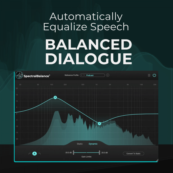 Dialogue EQ Matching Plugin – SpectralBalance | Accentize