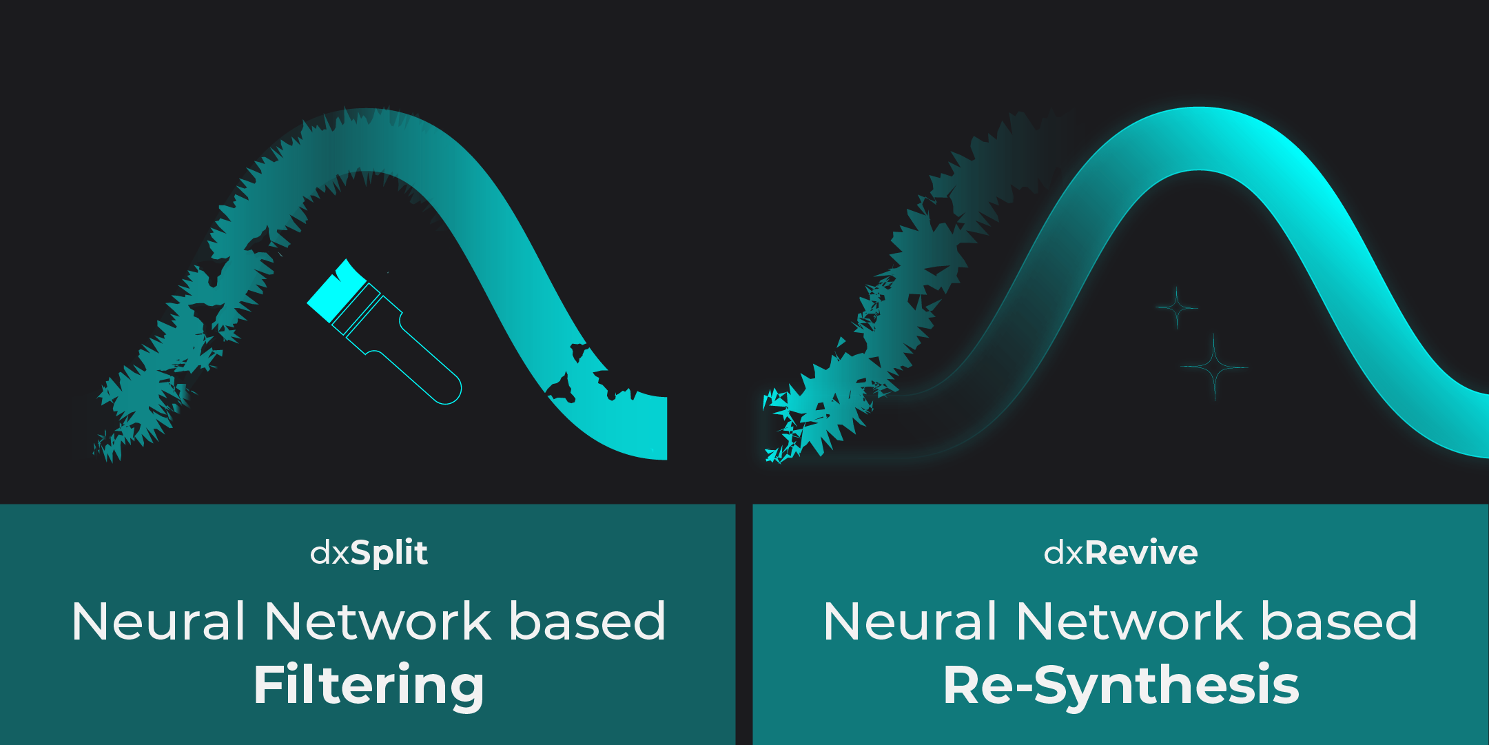dxRevive vs dxSplit: Filtering vs Re-Synthesis Explained